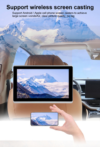 Sistema de Monitor de asiento trasero de coche RGB Mirror Link Bluetooth USB Altavoz incorporado Conexión USB Android 11 Reposacabezas IPS Pantalla táctil - Product Image 4