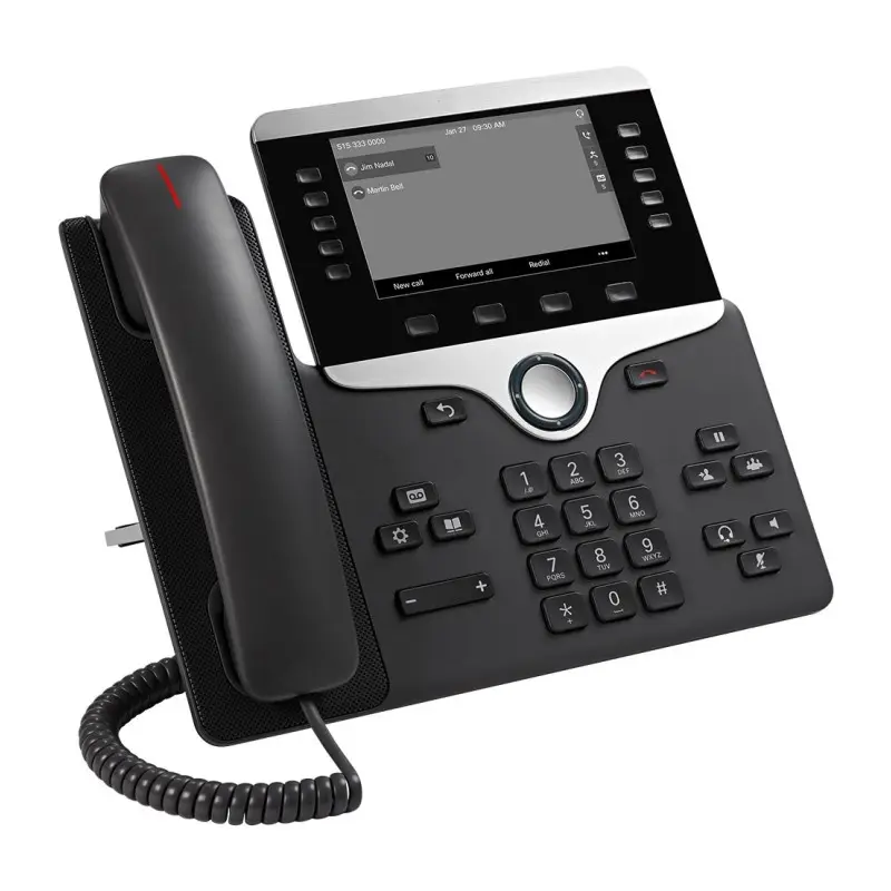 Telefone IP widescreen cinza display, comunicação de voz de alta qualidade CP-8811-K9