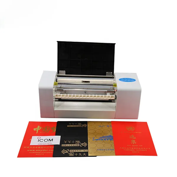 Impresora Digital de hoja a hoja dorada, máquina de impresión en venta