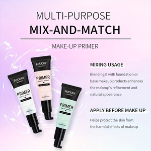 USHAS astar makyaj uzun ömürlü su geçirmez olmayan yapışkan makyaj baz astar özel etiket nemli makyaj tabanı - Product Image 3