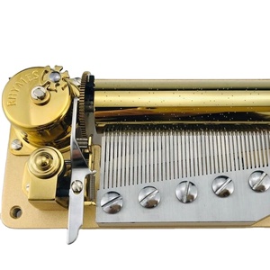 Yunsheng altın renk 50 not deluxe müzikal hareketi özel şarkı müzik kutusu - Product Image 1
