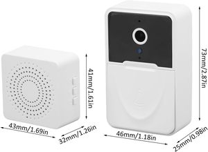 Tuya WiFi Video campanello Wireless HD Camera PIR Motion Detection IR Alarm Security Smart Home campanello WiFi citofono per la casa - Product Image 6