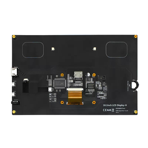 Schermo Raspberry Pi 3B/4B display da 10.1 pollici per computer schermo secondario schermo LCD touch screen capacitivo con staffa - Product Image 2