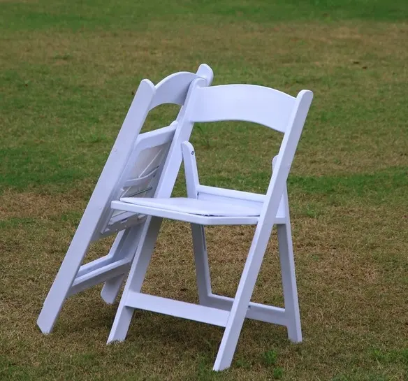 Plastik katlanır sandalye için parti ve plaj düğün