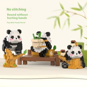 Bloques de construcción Pixel Panda-Kit de modelo de montaje de bricolaje | Regalo de cumpleaños genial para niños-Juguete de rompecabezas educativo - Product Image 5