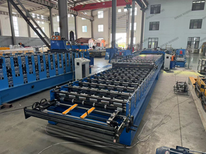Tốc độ cao kim loại thép kẽm mái ngói cán hình thành mái ngói Máy làm ibr tấm lợp Máy làm - Product Image 4