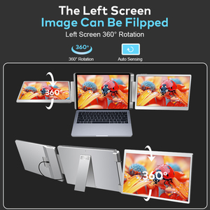 Factory Hot Sale 14 Inch Plug and Play Multi Screen <strong>Computer</strong> <strong>Monitor</strong> Extender Dual Triple Laptop Screen Extender Used PC - Product Image 3