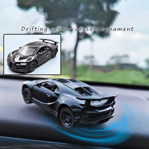 新しいダイナミックカーモデル合金およびカーボンファイバーLEDカバーインテリアキット用ドリフトカーコンソールオーナメント回転機能付き - Product Image 2