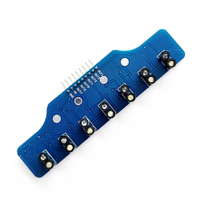 Seguimiento digital de 7 vías, módulo de Sensor de seguimiento de escala de grises de 7 vías, Robot de identificación de búsqueda de línea fotoeléctrica, punto especial - Product Image 3