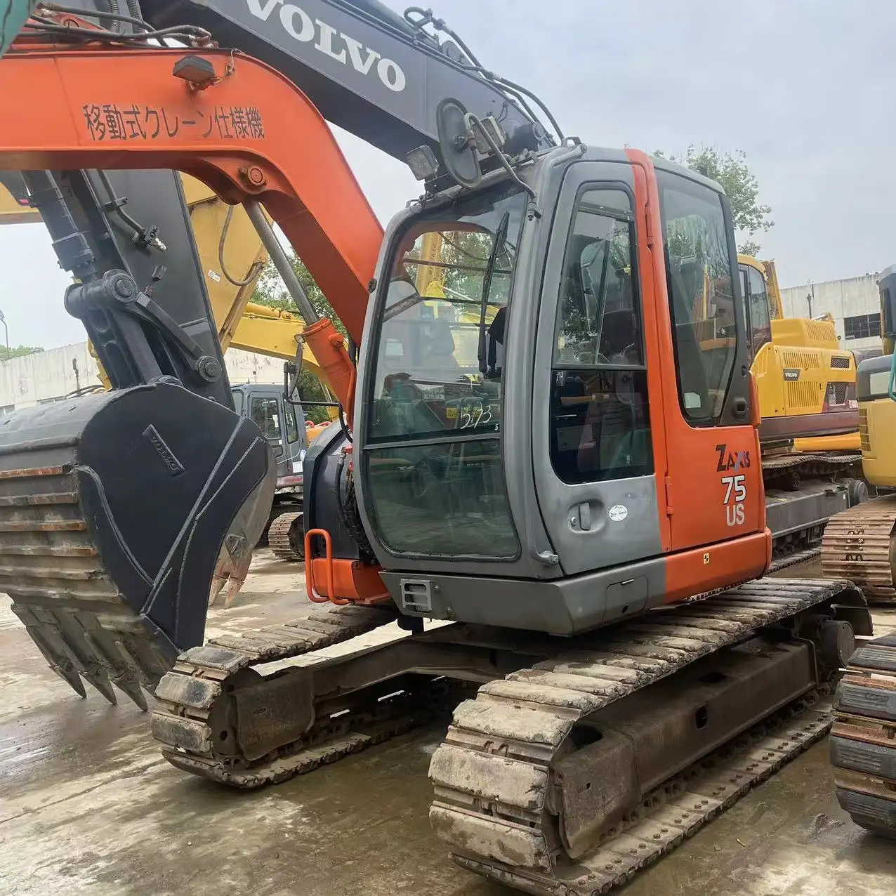 Escavatore dell'escavatore dell'hitachi ZX75US ZX70 della mano 7ton in buon uso al prezzo più basso ha usato l'escavatore di Hitachi ZX75US