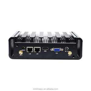 Mini PC sin ventilador Core I3 4005U 5005U i5 4200U 4200Y 4005Y 4010Y Dual LAN 2xRS232 COM 4USB3.0 HD VGA Industrial Micro ordenador PC - Product Image 6