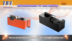 TBTRMR-1C küçük mini yatay el retroreflectometer yol işaretleme testi - Product Image 3