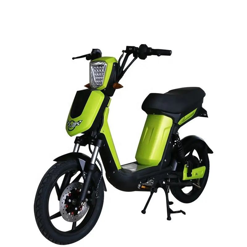 Buena calidad 500W/800W BLDC Motor chino eléctrico motocicleta Scooter bicicleta con frenos de disco/tambor