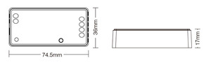 FUT035Z 2 in 1 LEDコントローラーZigbee3.02.4G明るさと色温度を調整可能2出力モード - Product Image 4