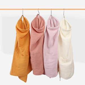 Özelleştirilmiş tasarım çoklu kullanım emzirme için ayarlanabilir iki katmanlı gazlı bez muslin emzirme örtüsü - Product Image 2