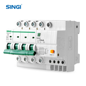 Singi SG65LE-63 1P + N אלקו מפסק mcb 6000A לשבור קיבולת <span class=keywords><strong>rcbo</strong></span> 30ma