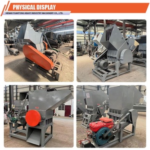 Granülatör hammadde PP PVC atık plastik kırıcı yardımcı enjeksiyon makinesi için plastik geri dönüşüm çökmesini makinesi - Product Image 4