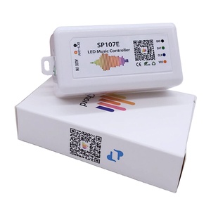 Glite SP107E LED denetleyici BT piksel IC SPI müzik için telefon APP tarafından WS2812 SK6812 RGBW APA102 şerit SP002E USB DC5-24 - Product Image 1