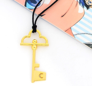 4 tasarımlar Metal zincir Anime Cosplay kolye Anime kolye Nisekoi Onodera Kosaki Kirisaki Chitoge