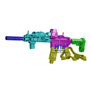 ปืนยิงเจล V2 MP5 SJ ปลอกกระสุนไฟฟ้าแบบนิ่มชุดยิงพลาสติก - Product Image 5