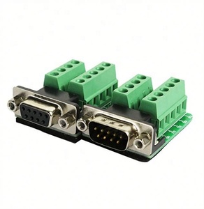 DB9 Breakout ขั้วต่อ RS232 Serial 9 Pin Connector Db9 Terminal (ชาย X 1,หญิง X 1) - Product Image 1