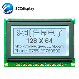 Vendita calda personalizzato 12864-06C COB modulo Display LCD 3.3V monocromatico grafico 128x64 FSTN schermo grigio 128x64 Display LCD - Product Image 5