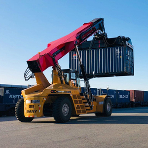 Low Price Used Brand 45 <strong>Ton</strong> Reach Stacker for <strong>Empty</strong>/full Load 20'/40' <strong>Containers</strong> Handling - Product Image 1