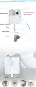 Luxury Floor Mounted Wc 3L-7L Adjustable Dual-flush <strong>Toilet</strong> Cistern Concealed Cistern Back to Wall <strong>Toilet</strong> and Bathroom Design - Product Image 4