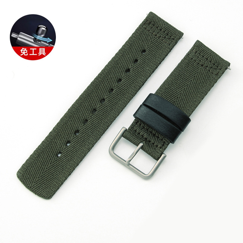 Vert - boucle en acier -K7