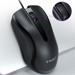 Mouse da ufficio V12 più economico di Amazon mini mouse ricaricabile per computer cablato portatile - Product Image 4