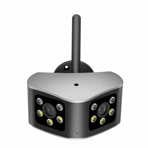 กล้องเครือข่ายรักษาความปลอดภัยกระสุน Wi-Fi สองเลนส์ความละเอียด8.0ล้านพิกเซล - Product Image 1