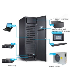Solución de centro de datos modular integrada PDU de comunicación Micromodular de pasillo frío de fila única - Product Image 2