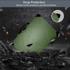 Teclado impermeable ruso, portátil resistente, pantalla táctil capacitiva de 15,6 pulgadas, ordenador portátil Industrial ascendente, portátil resistente - Product Image 3