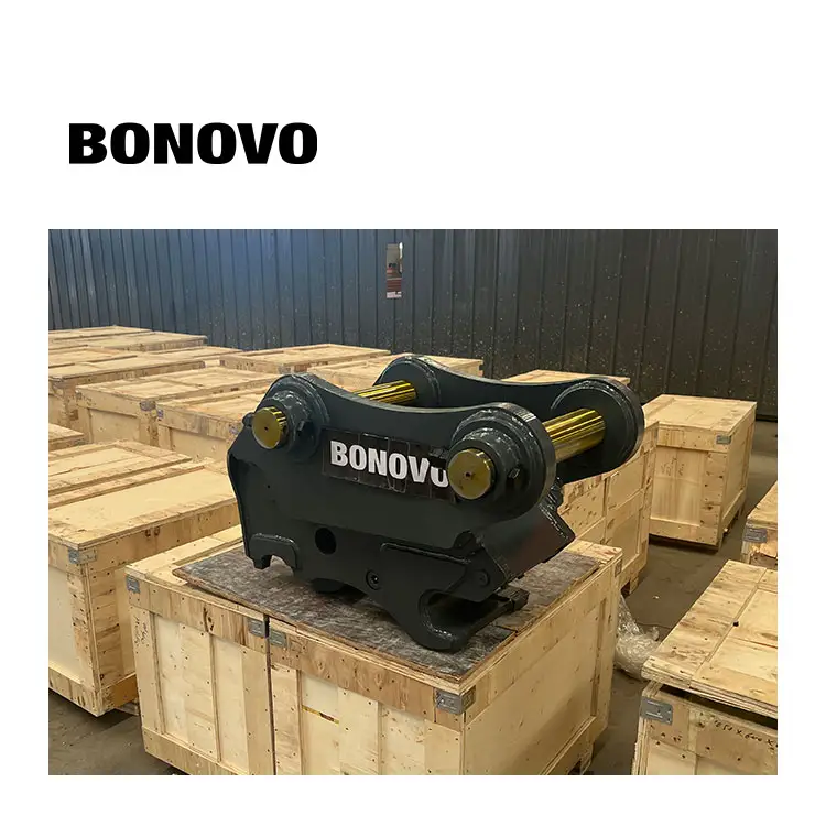 Bonovo Nouveau design Coupleur rapide hydraulique à double verrouillage pour pelle de 25 à 30 tonnes