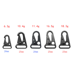 20Mm 25Mm Nhiệm Vụ Nặng Nề Kẽm Hợp Kim Đại Bàng Claw Carabiner Keychain Cho Ngoài Trời Ba Lô Clip Olecranon Móc Khóa Snap - Product Image 2