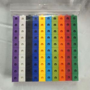 Erken eğitim yaratıcı blok granül yapı taşı 2cm100 fiş bağlantısı plastik - Product Image 5