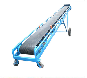 Moving <strong>Wagon</strong> <strong>Unloading</strong> Belt Conveyor Machine for 100KG Bags - Product Image 6