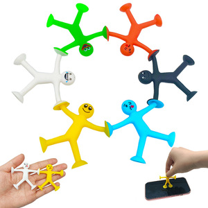 Wholesale Silicone Suction <strong>Toy</strong> Novelty Children Cheap DIY Promotional Sucker <strong>Toy</strong> for Stress Relief