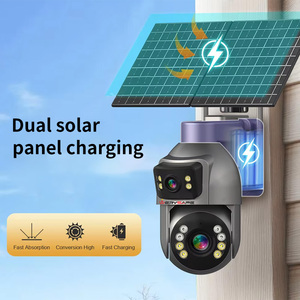 WERYSAFE Outdoor 10X ZOOM Solar Powered <strong>Camera</strong> 4G WiFi 24 Hours Recordings CMOS <strong>Sensor</strong> Security Cloud AOV Solar Cameras - Product Image 3
