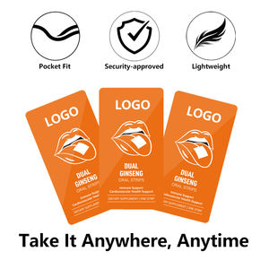 Harga grosir Strip tipis Ginseng pendukung imun dengan Ginseng merah alami energi Herbal Oral Strip suplemen - Product Image 5