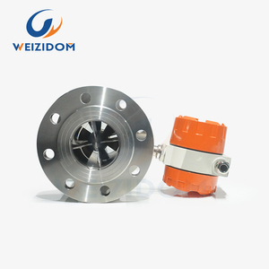 Dispositivo de medición de flujo Pulso 4-20mA Salida Multi-Temperatura Personalizado Agua Diesel Líquido Turbina Caudalímetro - Product Image 2
