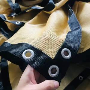 אספקת מפעל 100% בתולה <span class=keywords><strong>HDPE</strong></span> פרטיות גדר מסך שמשה קדמית, רשת נגד רוח, רשת צל רשת מעיל רוח ירוק - Product Image 5
