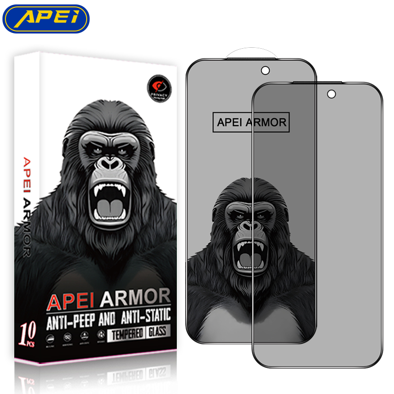 Armadura APEI negra 26° Privacidad+Vidrio ESD*1 (Sin kit de herramientas)