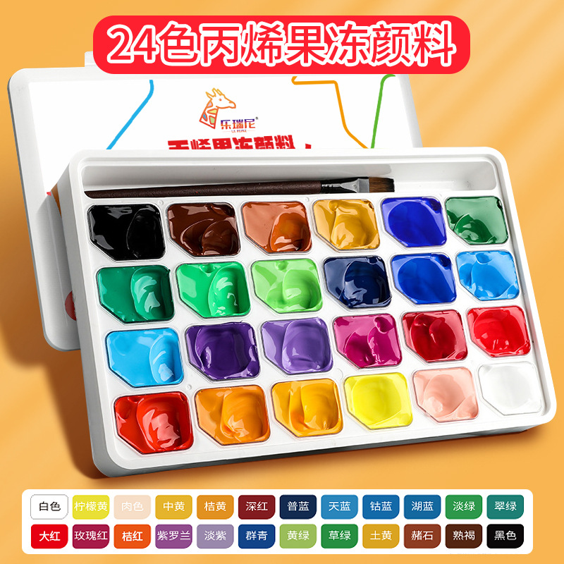 24 couleur 30ml gelée acrylique costume