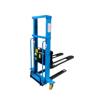 1T Auto ascensore motore a corrente continua fonte di alimentazione portatile Stacker carrello elevatore di carico efficiente per merci motore a corrente continua fonte di alimentazione