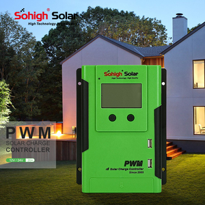 12v 24v 30A 40A off grid 10kw 40amp sistema di batterie al litio carica di alimentazione mini regolatore di carica solare pwm - Product Image 1