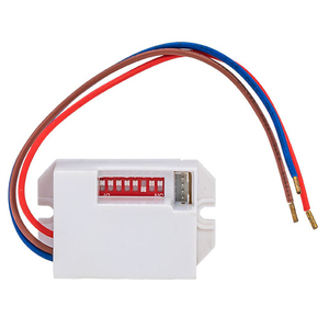 Mini interruptor de sensor de movimiento PIR, sensor automático infrarrojo para luz y lámpara, modelo