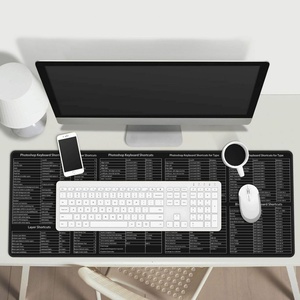 PSショートカットキーデスクトッププロテクターマットショートカット作業キーボードマウスパッド写真編集デスクマット