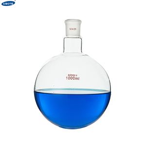 25ml 50ml 100ml 500ml 1000ml 2000ml Borosilicate <strong>Glass</strong> <strong>3.3</strong> Chemistry Round Bottom Flask With One Neck - Product Image 3