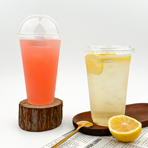 PLA Biodegradable Cafe Milk-Tea <strong>Cup</strong> Custom Printing <strong>Composable</strong> Cold Drinks <strong>Cup</strong> for Daily Use and Leisure Bar - Product Image 4